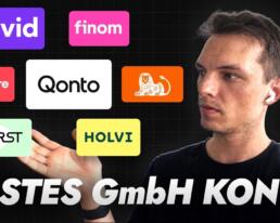 GmbH-Konten im Praxisvergleich: Qonto, Fyrst, Finom & Co.